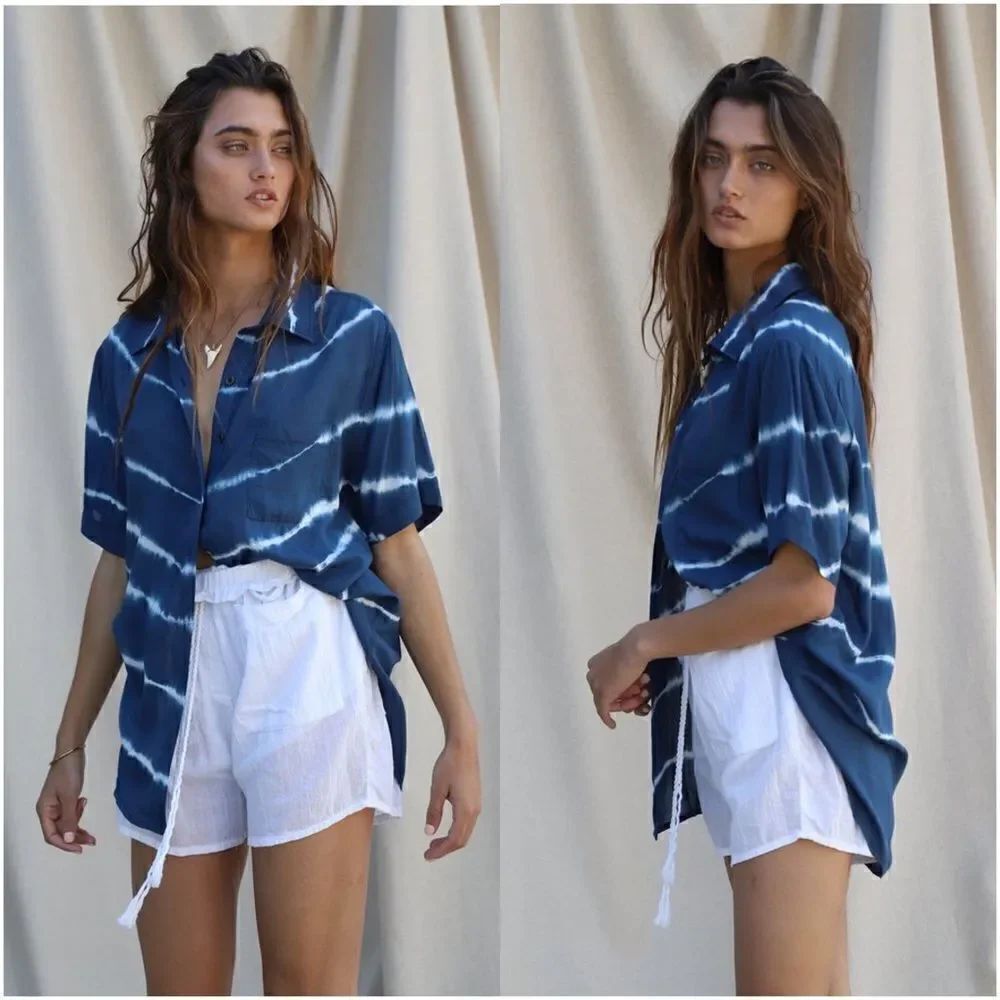 Jen's Pirate Booty x Free People Tropics Kapalua Shirt XS